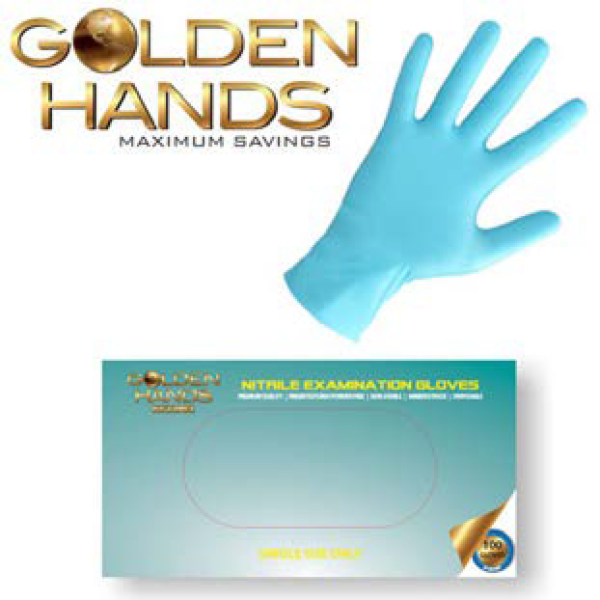 GOLDEN HANDS ECONO POWDER-FREE NITRILE