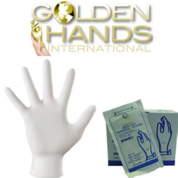 GOLDEN HANDS STERILE POWDERED LATEX