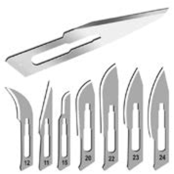SCALPEL BLADES – CARBON STEEL